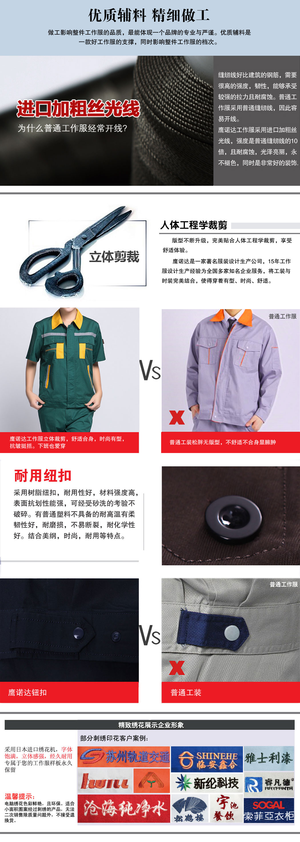 墨绿拼黄色短袖工作服AD09-3(图2)